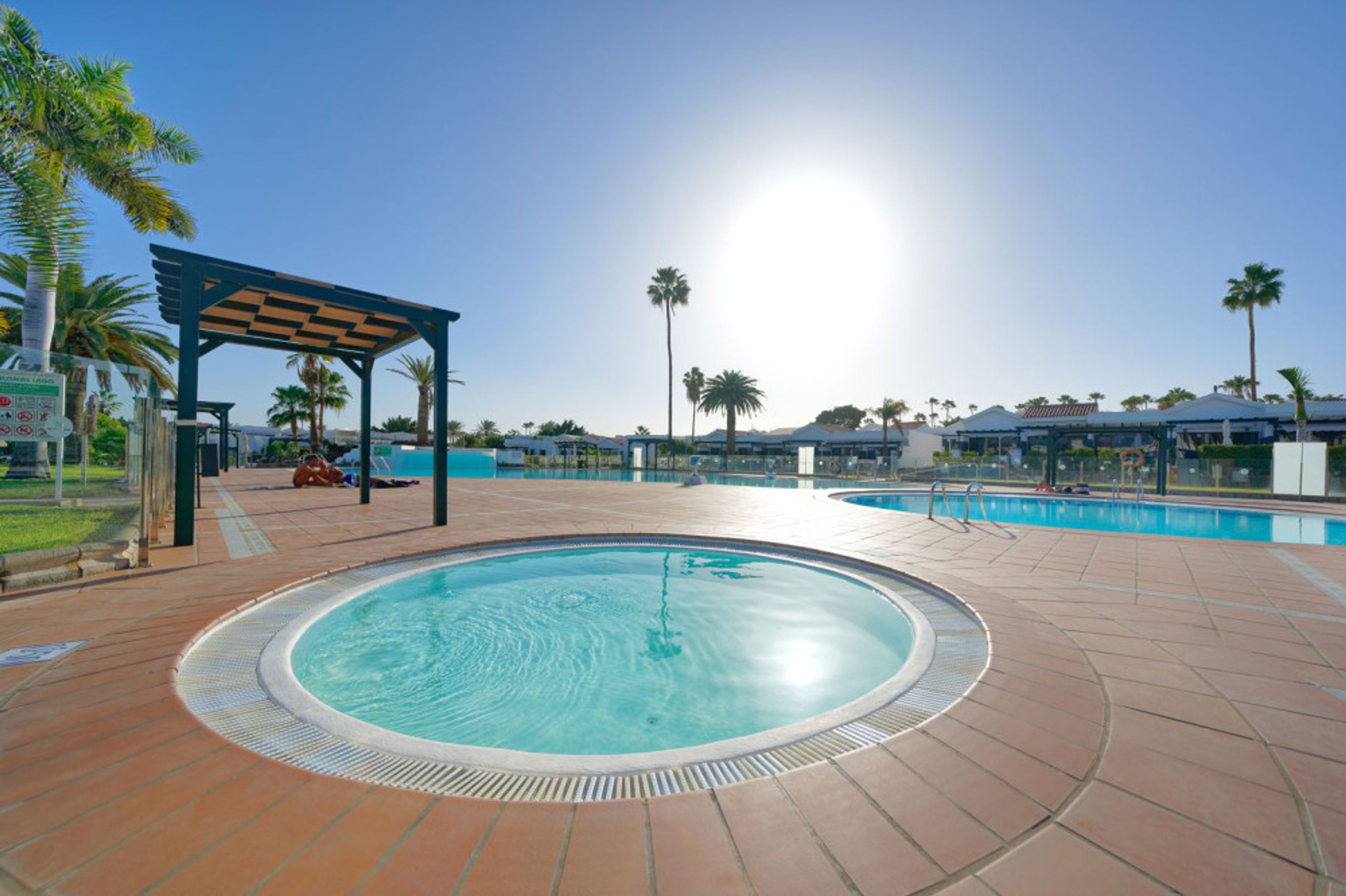 Maspalomas Lago Canary Sunset foto 2