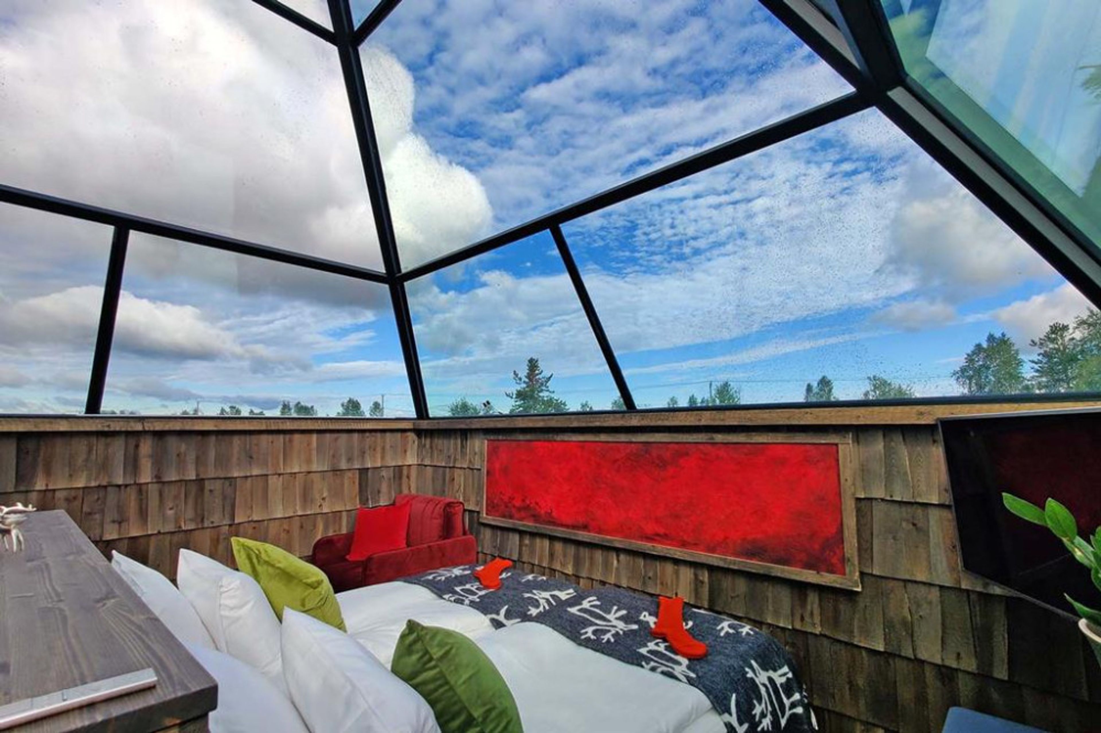 Aurora Pyramid Glass Igloos foto 1